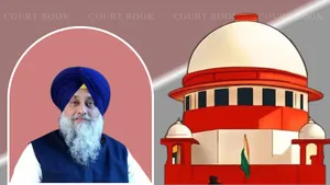 Supreme Court Refuses to Quash Defamation Case Against Sukhbir Singh Badal Over AKJ-BKI Remarks